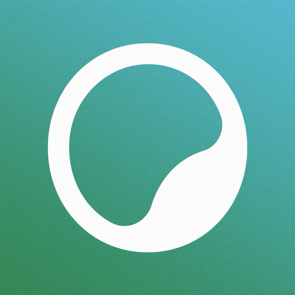 The mark, a lowercase a reshaped to suggest a brain.