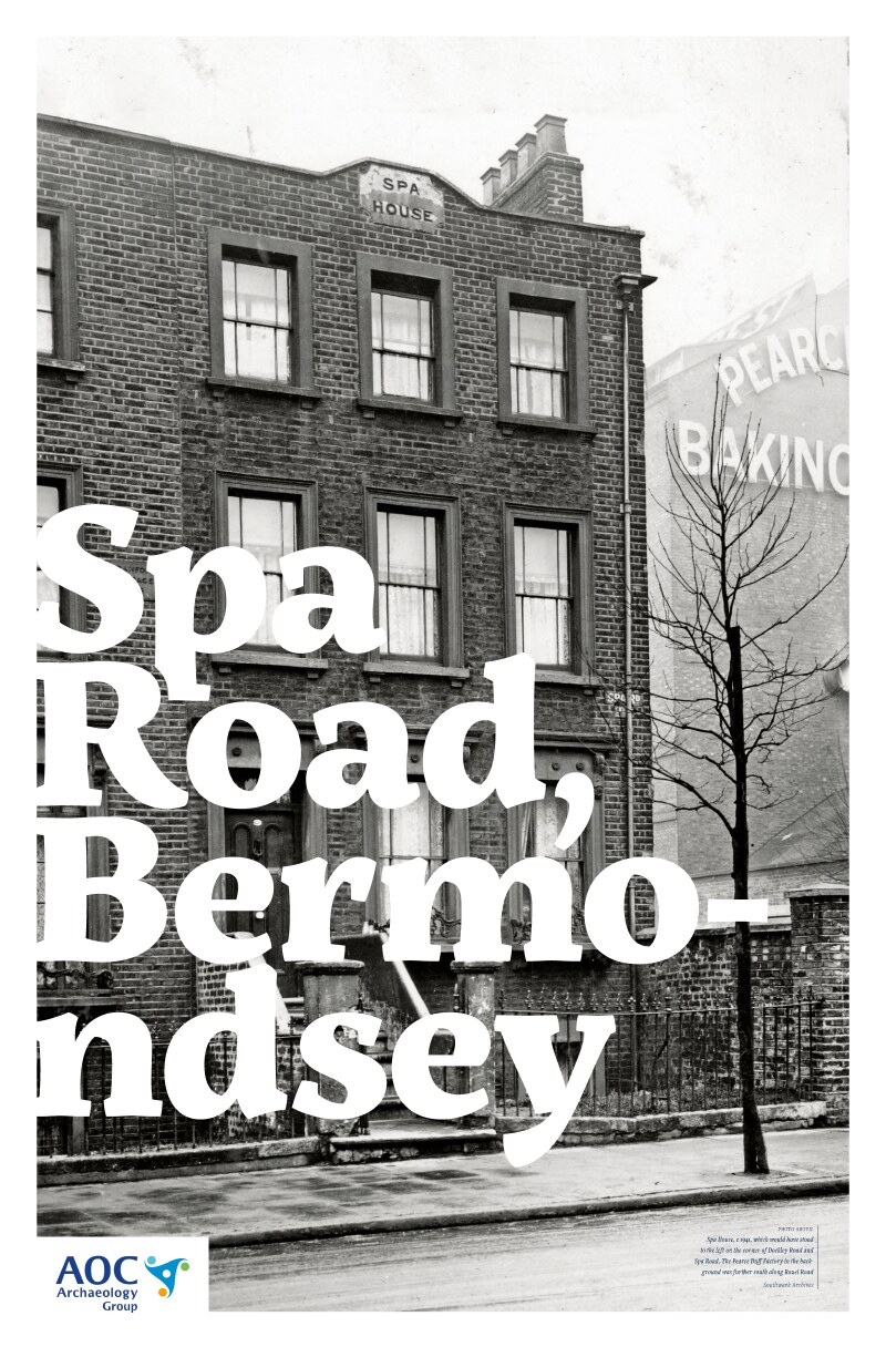 An archive photograph of the street with the title set over it.